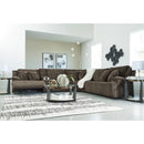  Manufacturer Color_Chocolate  -- Top Tier 92705S9C 2 pc Sectional Loveseat IMAGE 4