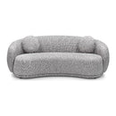  Minhas Furniture Stationary Fabric Sofa 2232 Sofa - Brown IMAGE 1