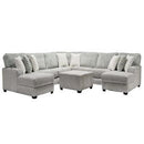  Minhas Furniture Dynasty Fabric Sectional Dynasty Modular Sectional IMAGE 1
