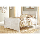  Size_Queen  -- Signature Design by Ashley Willowton Sleigh Bed IMAGE 2
