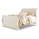  Size_King  -- Willowton B267B31 King Sleigh Bed IMAGE 1