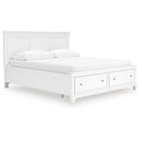  Size_California King  -- Fortman B680B23 California King Panel Storage Bed IMAGE 1