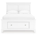  Size_Full  -- Fortman B680B25 Full Panel Storage Bed IMAGE 3