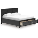 Size_California King  -- Lanolee B687B20 California King Panel Storage Bed IMAGE 2