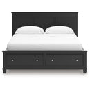  Size_California King  -- Lanolee B687B20 California King Panel Storage Bed IMAGE 3