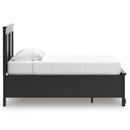  Size_Twin  -- Lanolee B687B21 Twin Panel Storage Bed IMAGE 4