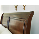  Size_Queen  -- Signature Design by Ashley Trellington Sleigh Bed with Storage IMAGE 6