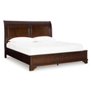  Size_King  -- Trellington B716B2 King Sleigh Storage Bed IMAGE 1