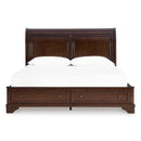  Size_King  -- Trellington B716B2 King Sleigh Storage Bed IMAGE 2