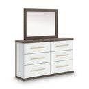  Signature Design by Ashley Kendanport PCB1108B1 Dresser and Mirror IMAGE 1