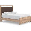  Size_Queen  -- Signature Design by Ashley Kinlanni Upholstered Platform Bed IMAGE 1