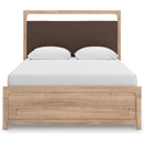  Size_Queen  -- Signature Design by Ashley Kinlanni Upholstered Platform Bed IMAGE 3