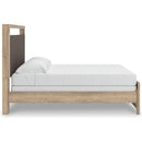  Size_King  -- Signature Design by Ashley Kinlanni Upholstered Panel Bed IMAGE 5