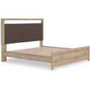  Size_King  -- Kinlanni PCB1360B16 King Upholstered Platform Bed IMAGE 2