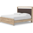  Size_King  -- Kinlanni PCB1360B16 King Upholstered Platform Bed IMAGE 4