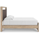  Size_King  -- Kinlanni PCB1360B16 King Upholstered Platform Bed IMAGE 5