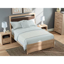  Size_Queen  -- Kinlanni PCB1360B4 Queen Upholstered Panel Bed IMAGE 8