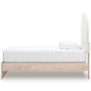  Size_Twin  -- Signature Design by Ashley Arloster Upholstered Panel Bed IMAGE 4