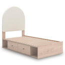  Size_Twin  -- Signature Design by Ashley Arloster Upholstered Panel Bed with Storage IMAGE 7