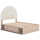  Size_Full  -- Arloster PCB1566B5 Full Upholstered Panel Bed with Storage IMAGE 6