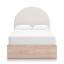 Size_Full  -- Arloster PCB1566B7 Full Upholstered Panel Bed with Storage IMAGE 3