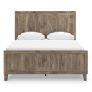  Size_Queen  -- Signature Design by Ashley Rusticott Panel Bed IMAGE 2