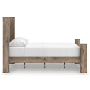  Size_Queen  -- Signature Design by Ashley Rusticott Poster Bed IMAGE 3