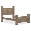  Size_Queen  -- Signature Design by Ashley Rusticott Poster Bed IMAGE 5