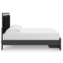  Size_King  -- Signature Design by Ashley Zuraleus Upholstered Panel Bed with Storage IMAGE 4