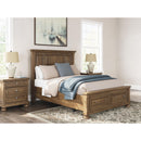  Size_Queen  -- Signature Design by Ashley Feddinger Panel Bed with Storage IMAGE 7