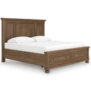  Size_California King  -- Feddinger PCB779B13 California King Panel Storage Bed IMAGE 1