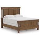  Size_Queen  -- Signature Design by Ashley Rowlenstown Poster Bed IMAGE 1