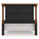  Size_Queen  -- Signature Design by Ashley Rowlenstown Poster Bed IMAGE 4