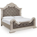  Size_Queen  -- Signature Design by Ashley Bruchandi Upholstered Panel Bed IMAGE 1
