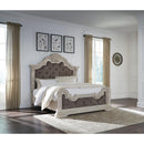  Size_Queen  -- Signature Design by Ashley Bruchandi Upholstered Panel Bed IMAGE 5