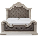  Size_King  -- Bruchandi PCB948B4 King Upholstered Panel Bed IMAGE 2