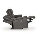  Manufacturer Color_Anchor -- Signature Design by Ashley Bleckley Power Reclining Leather Match Sofa IMAGE 3