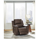  Manufacturer Color_Espresso -- Bleckley PCU1200113 Power Recliner with Adjustable Headrest IMAGE 7