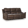  Manufacturer Color_Espresso -- Bleckley PCU1200115 Power Reclining Sofa with Adjustable Headrest IMAGE 1