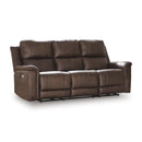  Manufacturer Color_Espresso -- Bleckley PCU1200115 Power Reclining Sofa with Adjustable Headrest IMAGE 1