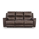  Manufacturer Color_Espresso -- Bleckley PCU1200115 Power Reclining Sofa with Adjustable Headrest IMAGE 3