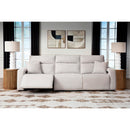  Manufacturer Color_Stone -- ModMax II 65907S1 3 pc Power Reclining Sectional IMAGE 2