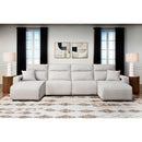  Manufacturer Color_Stone -- ModMax II 65907S11 4 pc Power Reclining Sectional with Chaise IMAGE 1