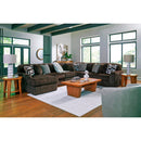  Manufacturer Color_Chocolate  -- Signature Design by Ashley Midnight Madness Fabric pc Sectional IMAGE 4