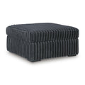  Manufacturer Color_Gunmetal -- Midnight-Madness 9810508 Oversized Accent Ottoman IMAGE 1