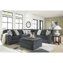  Manufacturer Color_Gunmetal  -- Midnight-Madness 9810508 Oversized Accent Ottoman IMAGE 9