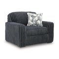  Manufacturer Color_Gunmetal -- Midnight-Madness 9810523 Chair and a Half IMAGE 1