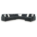  Signature Design by Ashley Midnight-Madness 98105S12 5 pc Sectional with Chaise IMAGE 1
