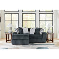  Manufacturer Color_Gunmetal -- Midnight-Madness 98105S15 2 pc Sectional with Chaise IMAGE 1