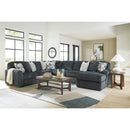  Manufacturer Color_Gunmetal  -- Midnight-Madness 98105S2 4 pc Sectional with Chaise IMAGE 2